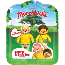 Figurines La Tribu Des Monchhichi - Feuillu & Sylvus -Monde Jouet Pas Cher Magasin figurines la tribu des monchhichi feuillu sylvus ref KT9660 2