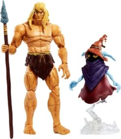 MATTEL Figurines Savage He-Man Et Orko Des Maîtres De L’Univers : Révélation -Monde Jouet Pas Cher Magasin figurines savage he man et orko des maitres de l univers revelation ref TG2529 5