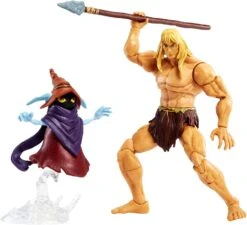 MATTEL Figurines Savage He-Man Et Orko Des Maîtres De L’Univers : Révélation -Monde Jouet Pas Cher Magasin figurines savage he man et orko des maitres de l univers revelation ref TG2529 7