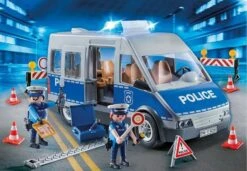 Playmobil Fourgon De Policiers Avec Accessoires 9236 -Monde Jouet Pas Cher Magasin fourgon de policiers avec accessoires 9236 ref TG2213 1
