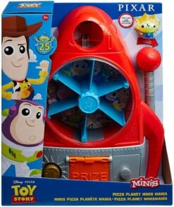 Disney / Pixar Fusée Machine à Sous Pizza Planet Minis Mania Toy Story -Monde Jouet Pas Cher Magasin fusee machine a sous pizza planet minis mania toy story ref TG1813 1