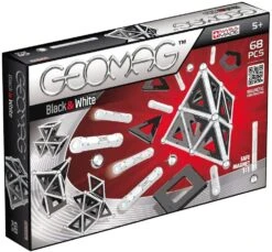 Geomag, Black & White, Constructions Magnétiques 68 Pièces