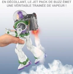 Disney / Pixar Grande Figurine Buzz L'Éclair Articulé Et Animée Avec Son Jet Pack -Monde Jouet Pas Cher Magasin grande figurine buzz l eclair articule et animee avec son jet pack ref TG2449 1