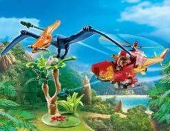 Playmobil Hélicoptère Et Ptéranodon - 9430 -Monde Jouet Pas Cher Magasin helicoptere et pteranodon 9430 ref TG2270 2