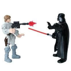 Hasbro Jouet Star Wars "Hero Mashers" - Luke Et Dark Vador -Monde Jouet Pas Cher Magasin jouet star wars hero mashers luke et dark vador ref KT7663 3