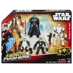 Hasbro Jouet Star Wars "Hero Mashers" - Multi-pack 5 Personnages -Monde Jouet Pas Cher Magasin jouet star wars hero mashers multi pack 5 personnages ref KT7801 1