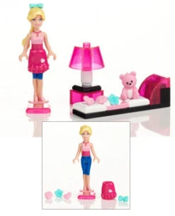 Mega Bloks Kit Barbie Build'n Style - Barbie Soirée Pyjama