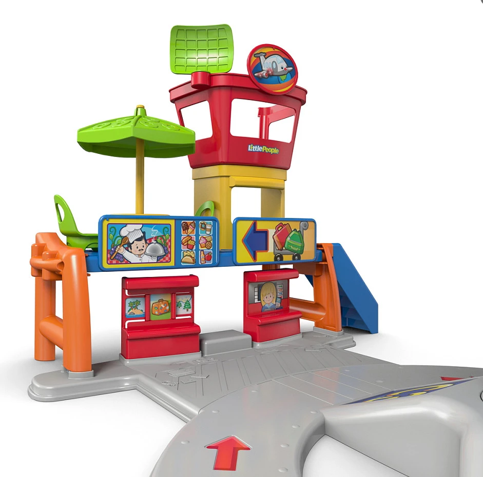 Fisher Price L'aéroport Sonore Des Little People 3 Fisher Price L'aéroport Sonore Des Little People – Image 3