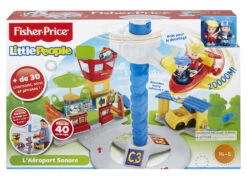Fisher Price L'aéroport Sonore Des Little People 9 Fisher Price L'aéroport Sonore Des Little People -Monde Jouet Pas Cher Magasin l aeroport sonore des little people ref KT8242 2
