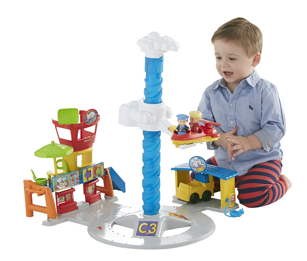 Fisher Price L'aéroport Sonore Des Little People 4 Fisher Price L'aéroport Sonore Des Little People – Image 4