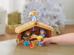 Fisher Price Little People La Crèche De Noël -Monde Jouet Pas Cher Magasin little people la creche de noel ref TG2355 1