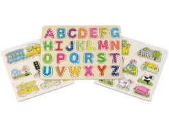 Monde Jouet Pas Cher Magasin -Monde Jouet Pas Cher Magasin lot de 3 puzzles en bois pour enfants ref NX9630 2