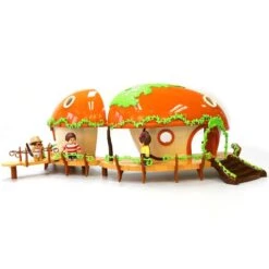 Maison Deluxe La Tribu Des Monchhichi - 30 Cm -Monde Jouet Pas Cher Magasin maison deluxe la tribu des monchhichi 30 cm ref KT9659 2