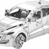 Maquette 3D En Métal : Voiture - 49 Pièces
