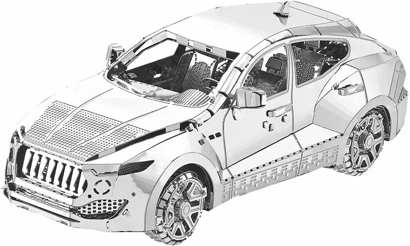 Maquette 3D En Métal : Voiture - 49 Pièces 1 Maquette 3D En Métal : Voiture - 49 Pièces