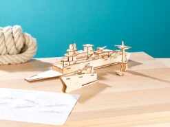 Maquettes 3D En Bois : Destroyer - 83 Pièces -Monde Jouet Pas Cher Magasin maquettes 3d en bois destroyer 83 pieces ref NX3088 1