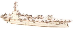 Maquettes 3D En Bois : Porte-avions - 117 Pièces