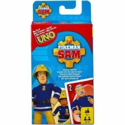 MATTEL Mon 1er UNO : Sam Le Pompier Et Ses Amis -Monde Jouet Pas Cher Magasin mon 1er uno sam le pompier et ses amis ref TG2037 1