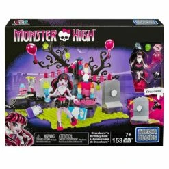 Mega Bloks Monster High : L'anniversaire De Draculaura -Monde Jouet Pas Cher Magasin monster high l anniversaire de draculaura ref KT9844 1