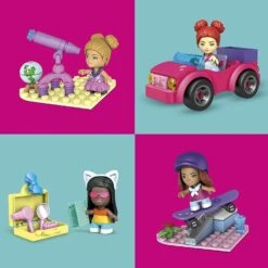 Mega Construx 5 Jeux De Construction Barbie -Monde Jouet Pas Cher Magasin pack de 5 jeux de construction barbie ref TG2408 4