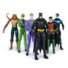 SPIN MASTER Pack De 6 Figurines D'action Batman DC Comics