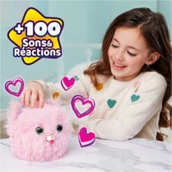 SPIN MASTER Peluche Interactive Furfluffs Chaton -Monde Jouet Pas Cher Magasin peluche interactive furfluffs chaton ref TG2495 5