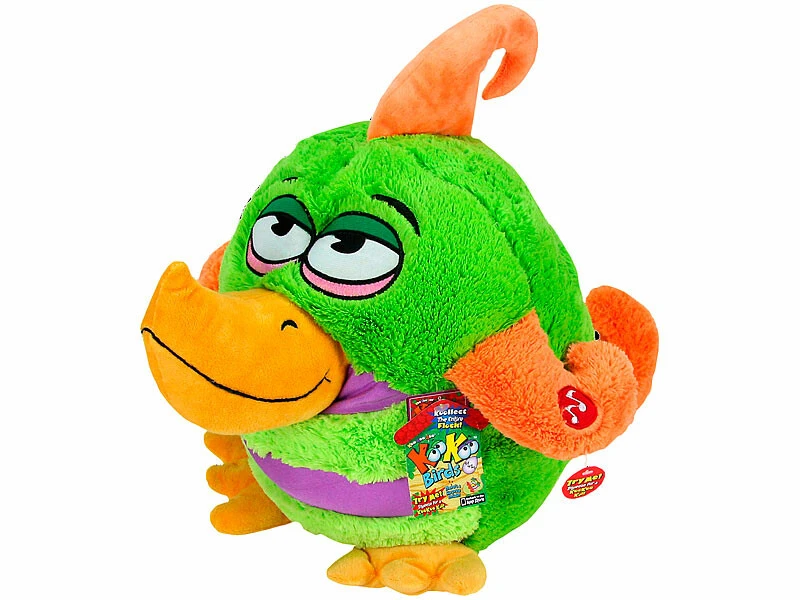 GIOCHI PREZIOSI Peluche Sonore Kookoo Birds - Vert Et Orange 1 GIOCHI PREZIOSI Peluche Sonore Kookoo Birds - Vert Et Orange