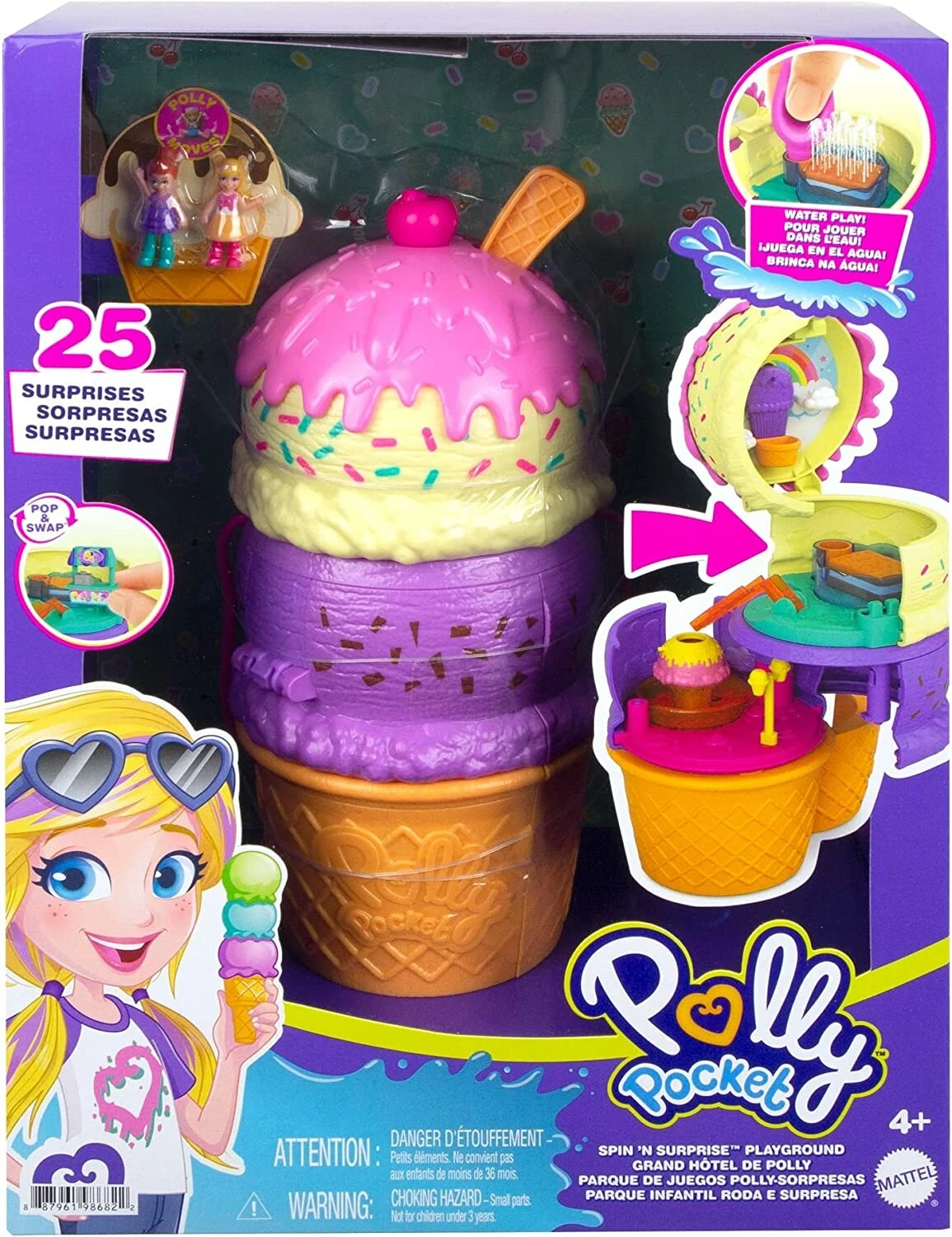 2 Coffrets Polly Pocket Multifacettes Glace 2 2 Coffrets Polly Pocket Multifacettes Glace – Image 2