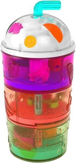 2 Coffrets Polly Pocket Multifacettes Smoothie -Monde Jouet Pas Cher Magasin polly pocket coffret multifacettes smoothie ref TG2274 4