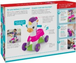 Fisher Price Porteur Pour Bébé Licorne Balade Musicale -Monde Jouet Pas Cher Magasin porteur pour bebe licorne balade musicale ref TG1581 5