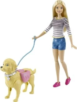 Poupée Barbie - Balade Du Chien DWJ68