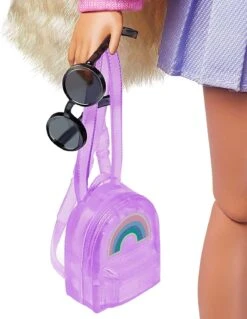 Poupée Barbie Extra Blonde Look Oversize Avec Accessoires Et Figurine Ourson -Monde Jouet Pas Cher Magasin poupee barbie extra blonde look oversize avec accessoires et figurine ourson ref TG2587 3