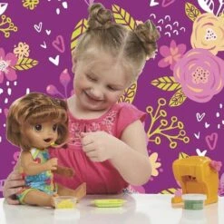 Hasbro Poupée "Baby Alive Bébé Régal De Pâtes" - Brune -Monde Jouet Pas Cher Magasin poupee interactive baby alive bebe regal de pates brune ref TG1638 2