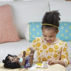 Hasbro 2 Poupées Interactives "Baby Alive Miam Miam Les Bonnes Pâtes" -Monde Jouet Pas Cher Magasin poupee interactive baby alive miam miam les bonnes pates ref TG1429 2
