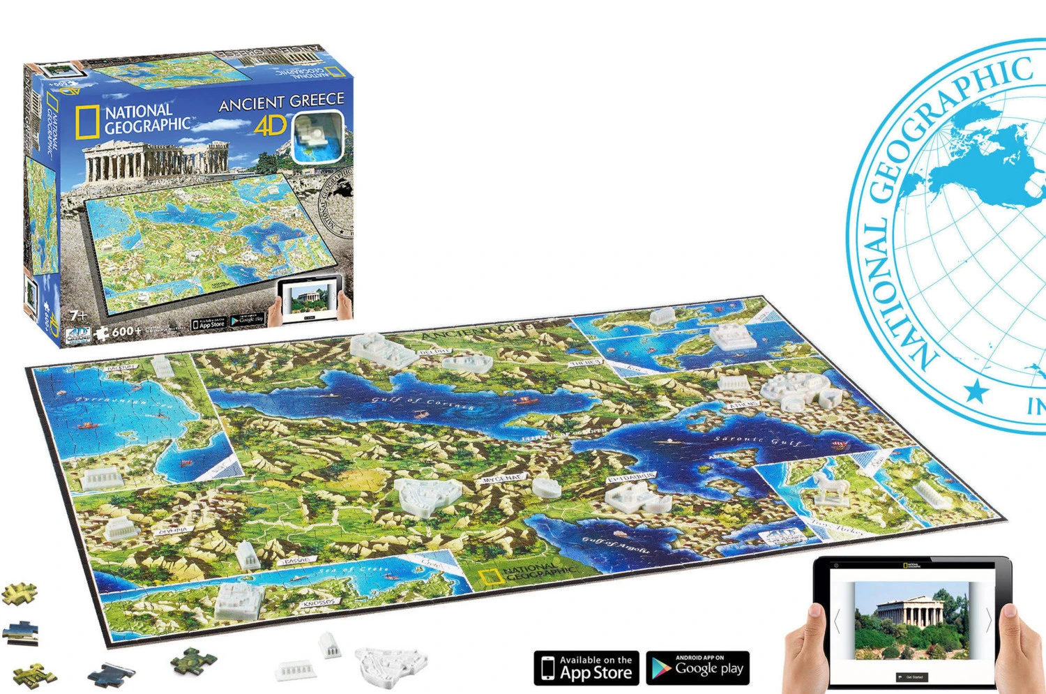 Puzzle 3D National Geographic - Grèce Ancienne 1 Puzzle 3D National Geographic - Grèce Ancienne