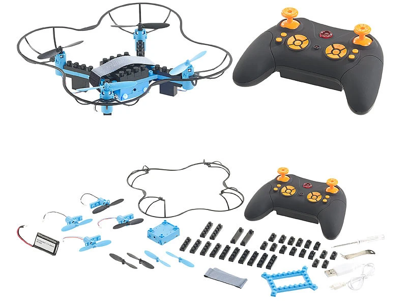 Quadricoptère à Assembler Avec Télécommande 2,4 GHz GH-40.sbs 1 Quadricoptère à Assembler Avec Télécommande 2,4 GHz GH-40.sbs