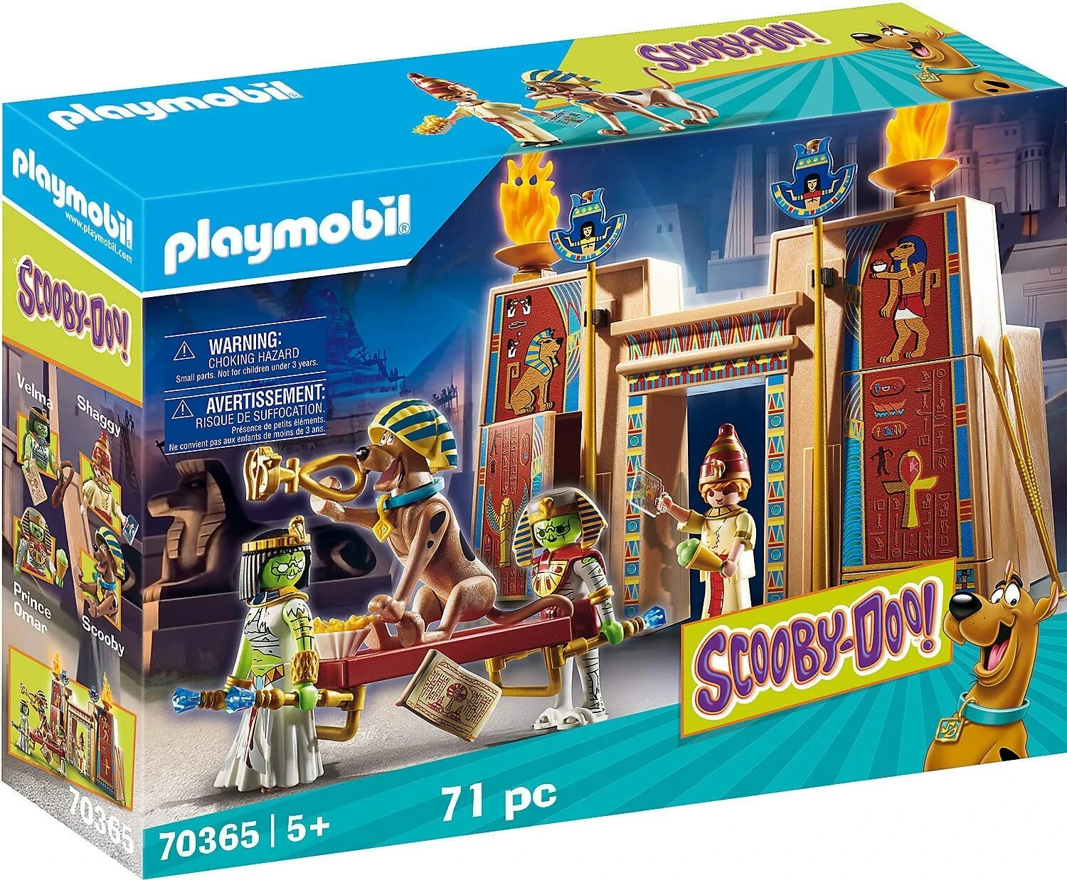 Playmobil SCOOBY-DOO! Histoires En Egypte - 70365 1 Playmobil SCOOBY-DOO! Histoires En Egypte - 70365