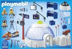 Playmobil Action : Le QG Des Explorateurs Polaires -Monde Jouet Pas Cher Magasin set playmobil 9055 le qg des explorateurs polaires ref KT9063 5