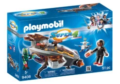 Playmobil Super 4 : La Navette Sykronienne Avec Gene