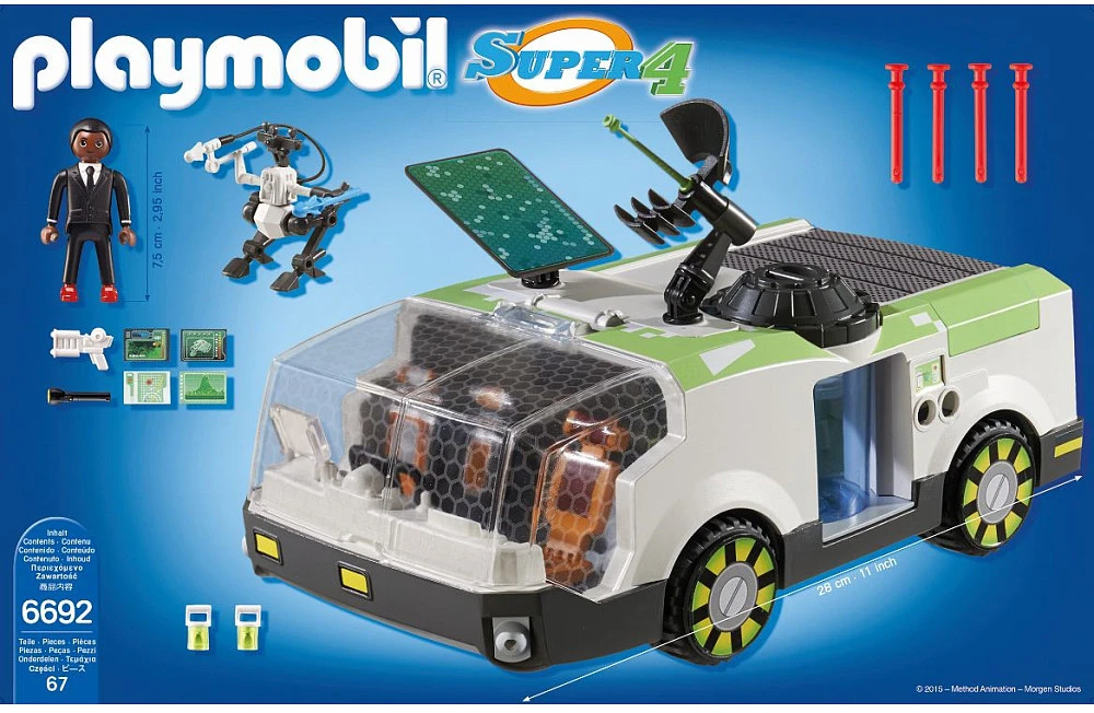 Playmobil Super 4 : Techno Caméléon Avec Gene 5 Playmobil Super 4 : Techno Caméléon Avec Gene – Image 5