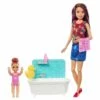 Barbie Skipper Baby-sitter - Au Bain !