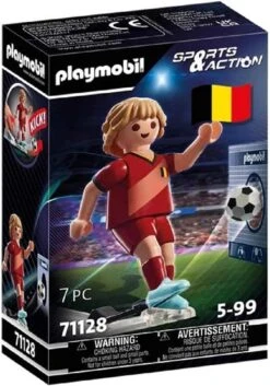 Playmobil Sports & Action : Joueur De Football – Belgique