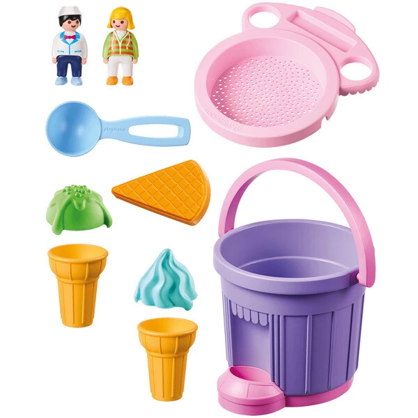 Playmobil Stand De Glaces Avec Sceau 9406 2 Playmobil Stand De Glaces Avec Sceau 9406 – Image 2