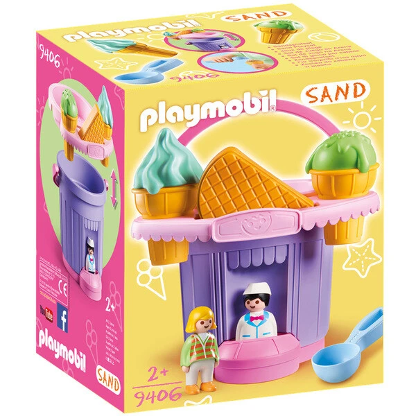 Playmobil Stand De Glaces Avec Sceau 9406 1 Playmobil Stand De Glaces Avec Sceau 9406
