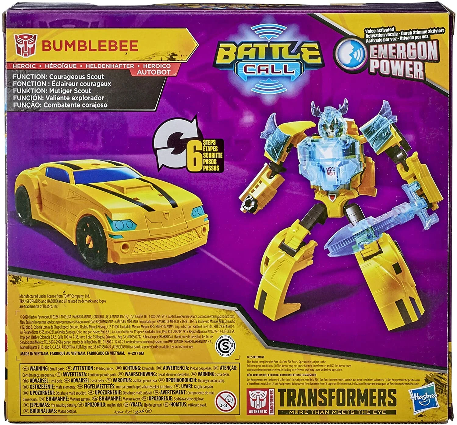 Hasbro Transformers Bumblebee Cyberverse 5 Hasbro Transformers Bumblebee Cyberverse – Image 5