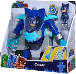 SIMBA Turbo Robot Avec Canon Pyjamasques - Catboy (Yoyo) -Monde Jouet Pas Cher Magasin turbo robot avec canon catboy ref TG2116 2