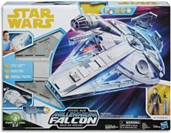 Vaisseau Star Wars Millennium Falcon Et Sa Figurine Han Solo -Monde Jouet Pas Cher Magasin vaisseau star wars millennium falcon et sa figurine han solo ref TG2072 1