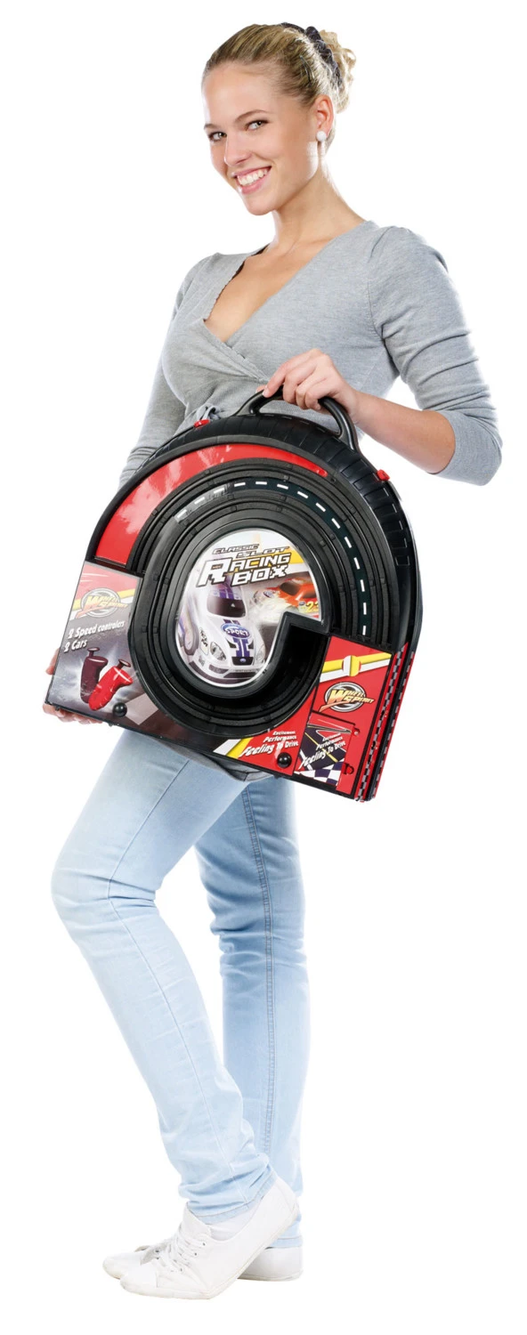 Valise Avec Circuit De Course Intégré, Alimentation Par Piles 3 Valise Avec Circuit De Course Intégré, Alimentation Par Piles – Image 3