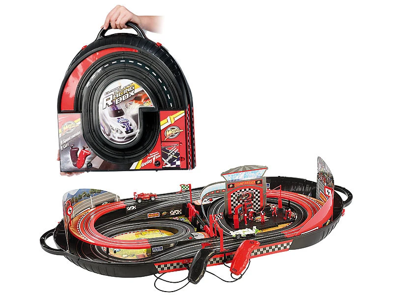 Valise Avec Circuit De Course Intégré, Alimentation Par Piles 1 Valise Avec Circuit De Course Intégré, Alimentation Par Piles