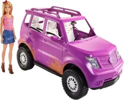 Véhicule Barbie 4x4 Avec Poupée 5 Véhicule Barbie 4x4 Avec Poupée -Monde Jouet Pas Cher Magasin vehicule barbie 4x4 avec poupee ref TG2236 3